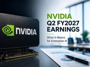 NVIDIA's $96.2B Q2 FY2027 revenue signals continued AI demand. See what the results mean for enterprise AI spending, infrastructure and ROI.