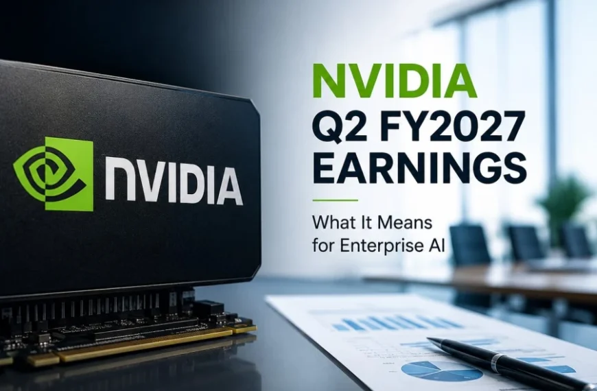 NVIDIA's $96.2B Q2 FY2027 revenue signals continued AI demand. See what the results mean for enterprise AI spending, infrastructure and ROI.
