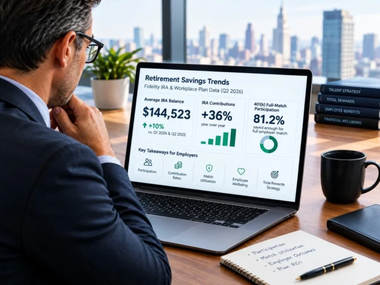 Retirement Savings Trends Dashboard